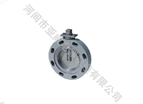 Steel plate butterfly valve