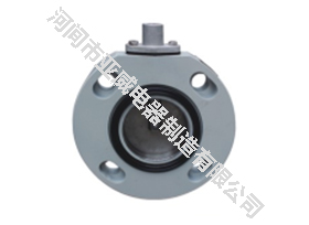 φ80 round steel plate butterfly valve